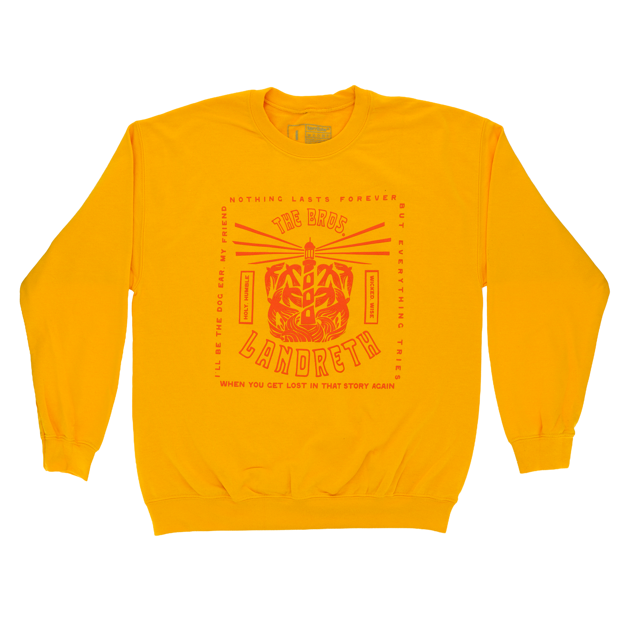 Yellow Crew Neck